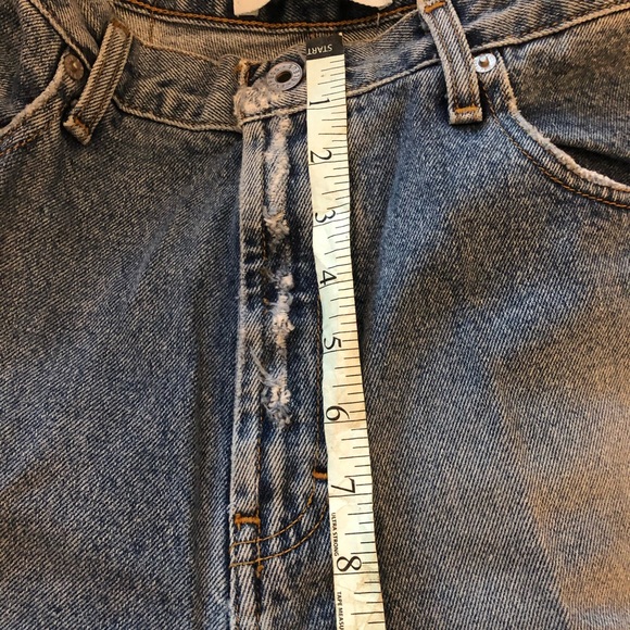 High Waisted Jeans Express Denim Blues - Picture 4 of 7
